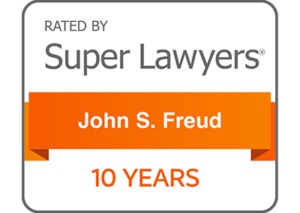John S. Freud | Super Lawyers | 10 Years